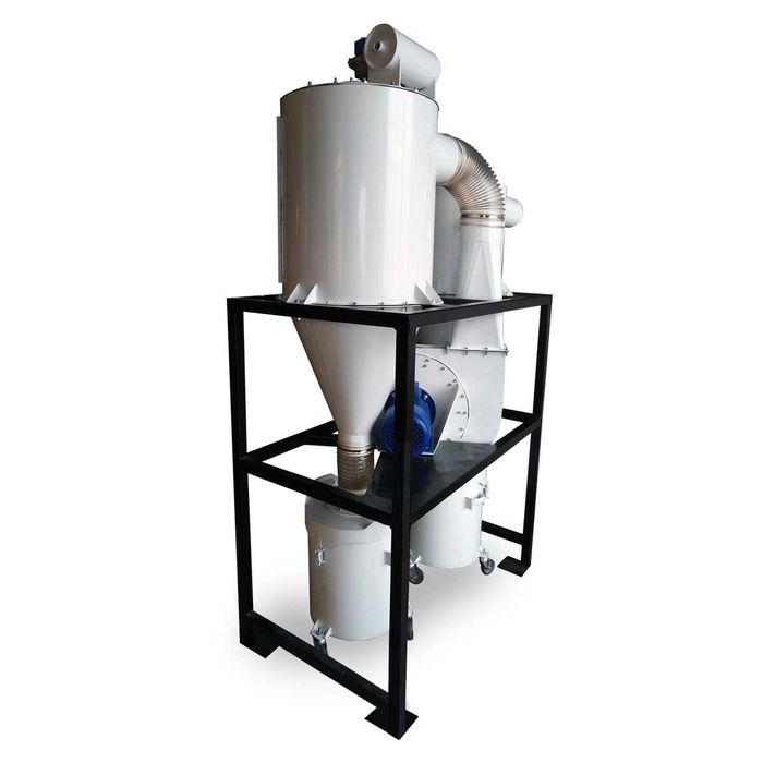 Циклонно сепарираща и филтрираща система QFIL-2.2 kW, Аспирация