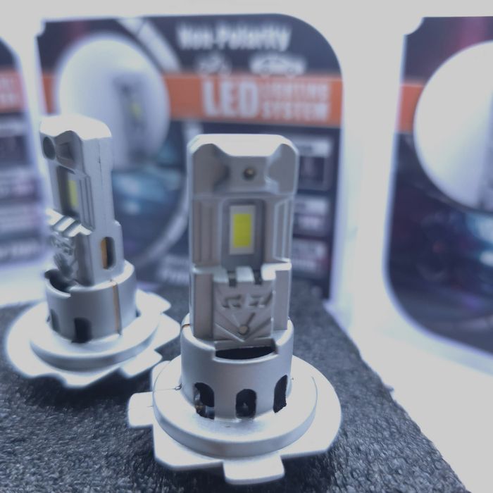 НОВО!!! H7 led canbus!!директен монтаж!! 55W комплект!!