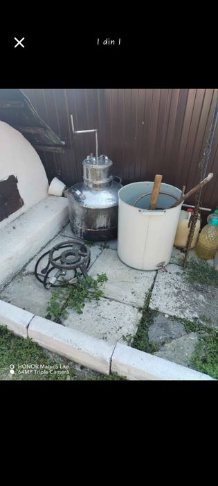 Vând  cazan inox 100 L