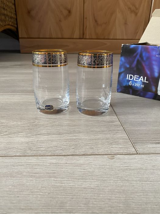 Хрустальный набор стаканов Bohemia Прага
