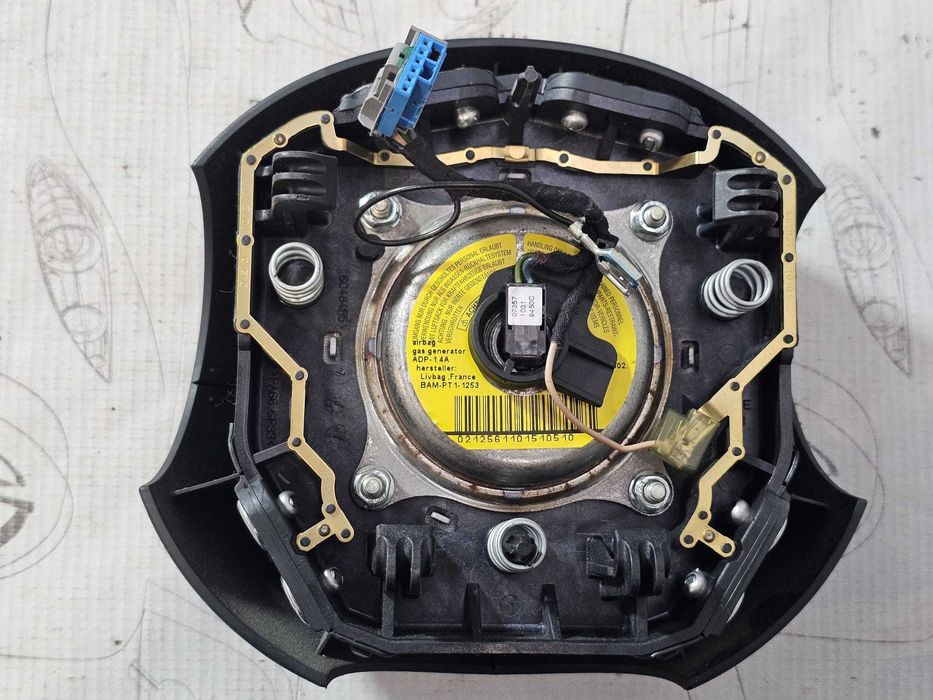 Airbag volan Mini One / Cooper / Coupe R56 / R55 / R57 / R58 / R59 / R60 2006-2014 2011 1.6D 82kW Cod OEM: 6791373-02, 32306791372, 6791372 (5F3)