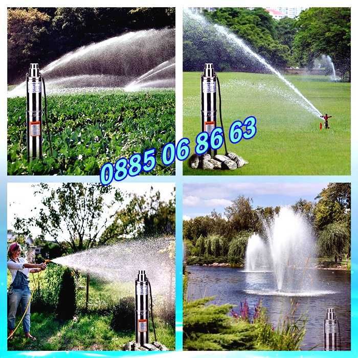 Потопяема сондажна винлова водна помпа 1100W, 3 m3/h