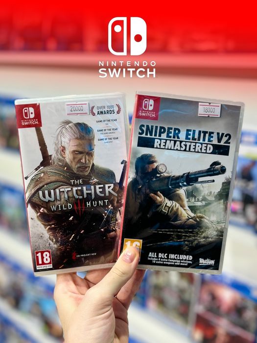 Картриджи Nintendo Switch