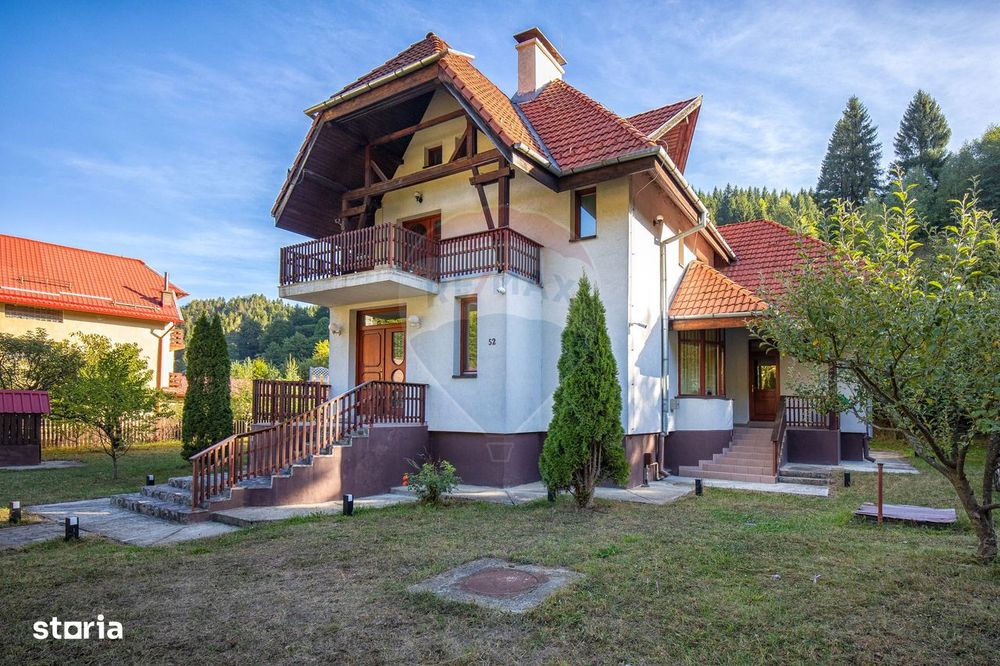 Vilă Moieciu, 375 mp util + teren 2.992 mp, View - Comision 0