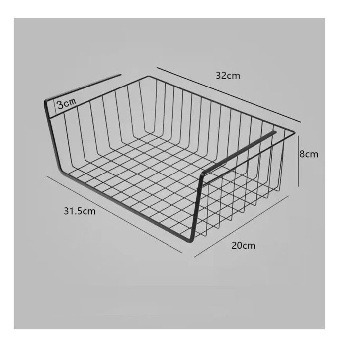 Полка подвесная, металл