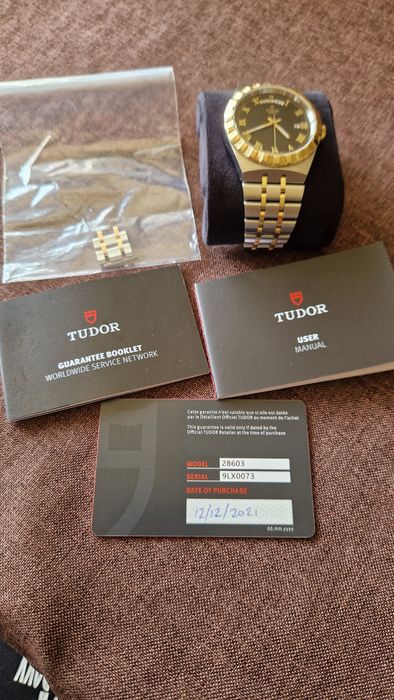 Tudor Royal 18ct Gold Automatic Swiss/Тудор Роял 18к.злато-Автоматичен