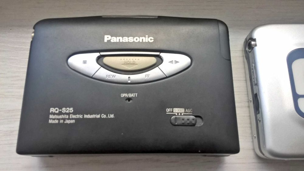 walkman PANASONIC RQ-S25 si RQ-SX32 colectie vintage caseta functionale electric