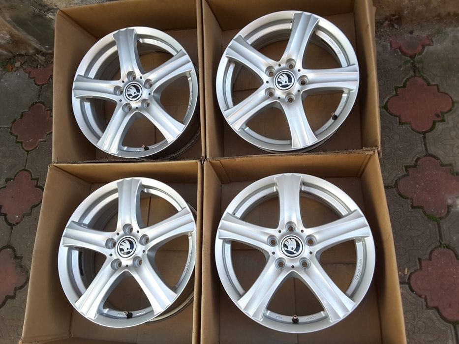 jante aliaj 16; 5x112; Skoda Octavia 2. Octavia 3, Octavia 4