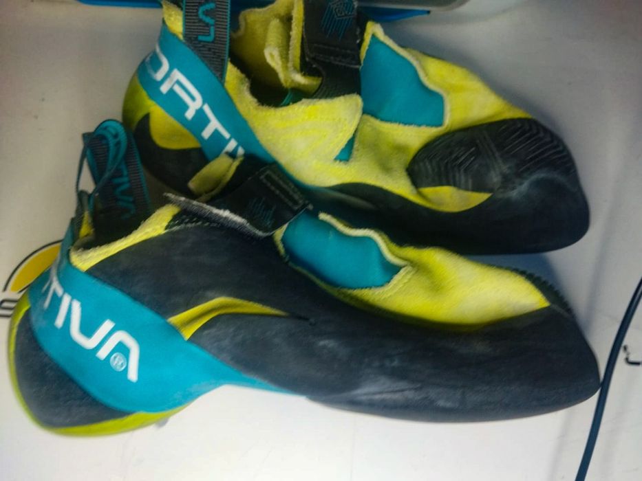 Papuci de cățărări la sportiva pithon apple green/Tropic