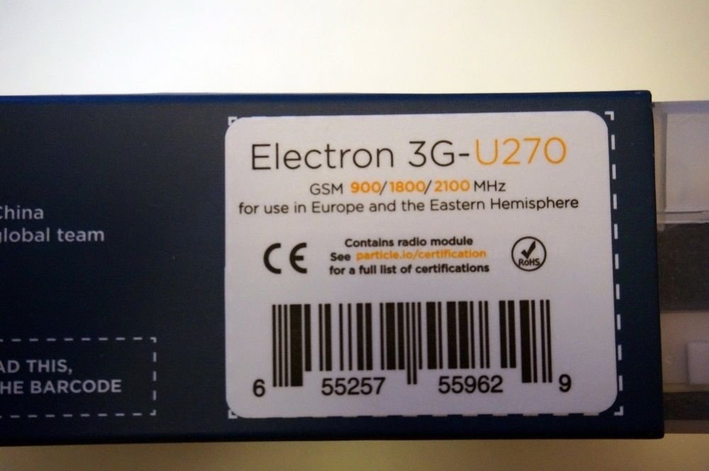 Набор разработчика IoT устройств Electron 3G Kit