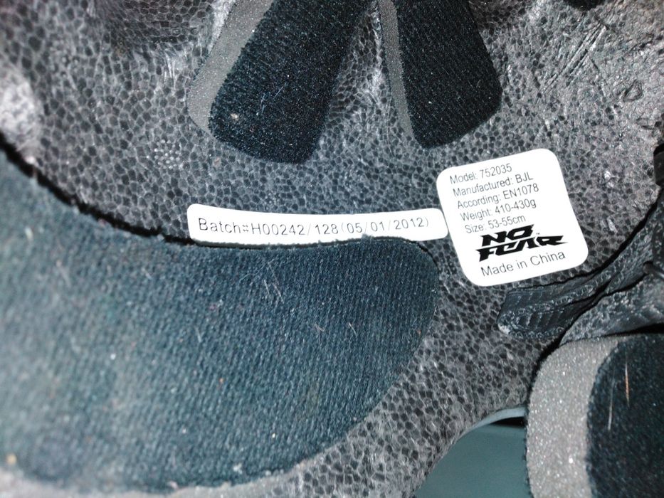 Каска за велосипедист No fear