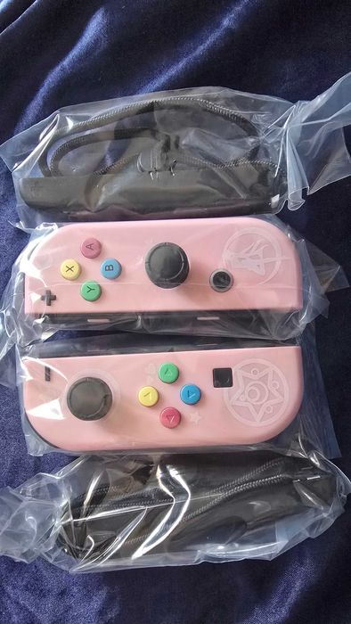 Set 2 joycons Nintendo Switch, pastel pink Sailor Moon