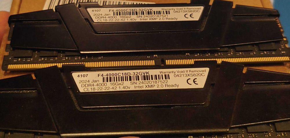 Материнка + оперативка