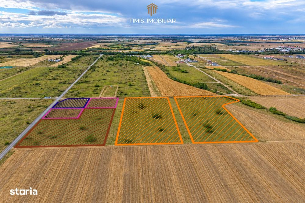 Terenuri 620–767 mp, CF individual – Moșnița Nouă | 0% comision