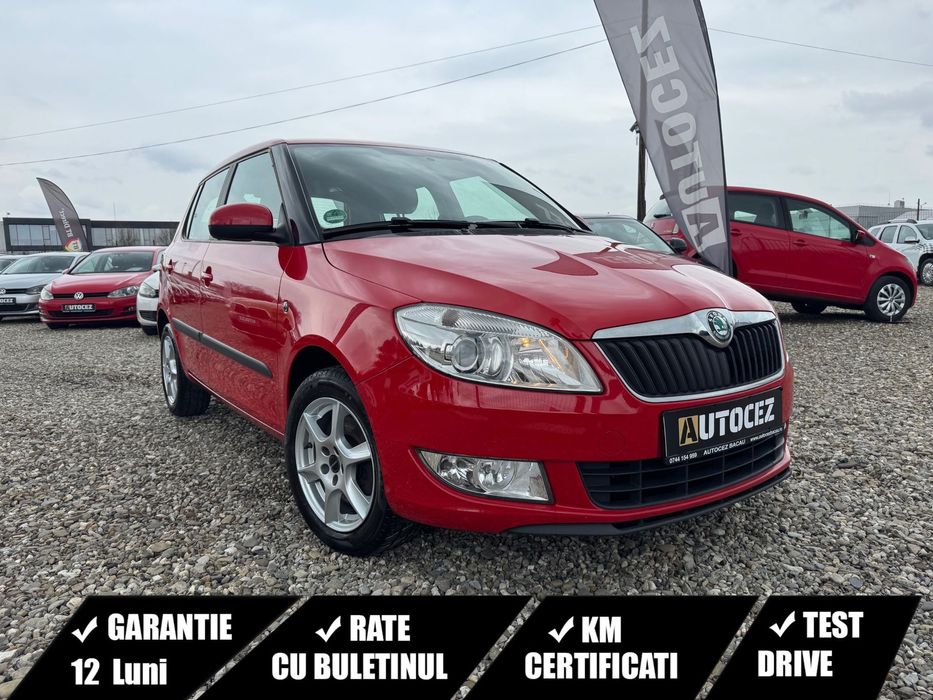 Skoda Fabia 2012 AUTOMATA Dsg-Benzina 1.2 Tsi E5-RATE/GARANTIE