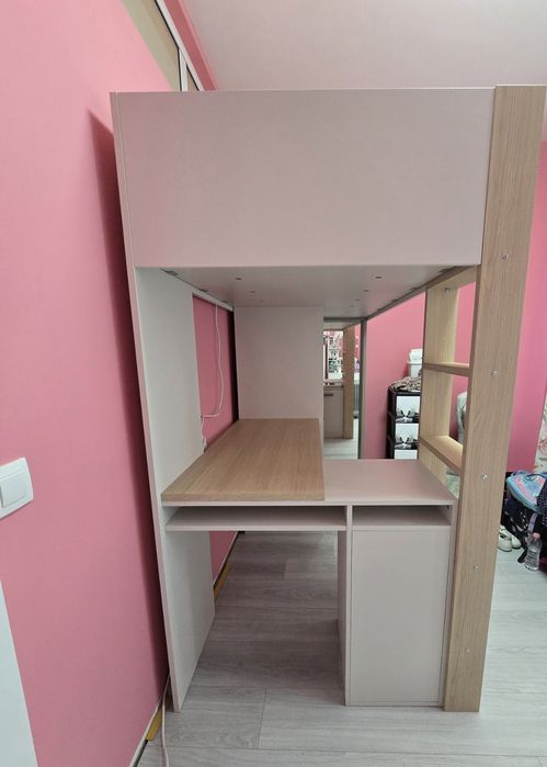 Детско двуетажно легло 90/200