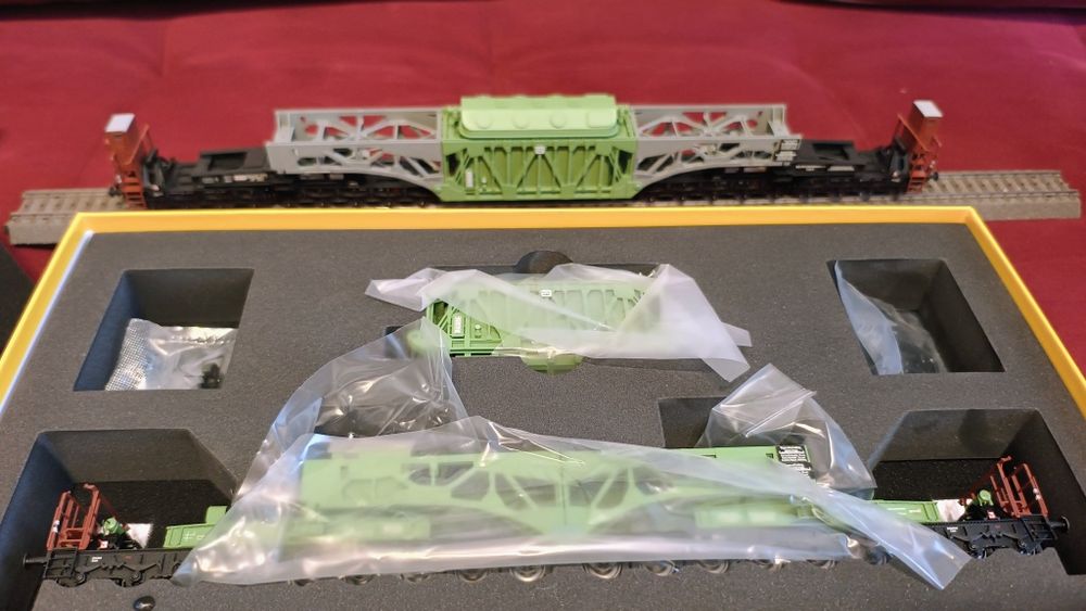 Vagon trenulet agabaritic Brawa 51276 SSt125 piko fleischmann roco DC