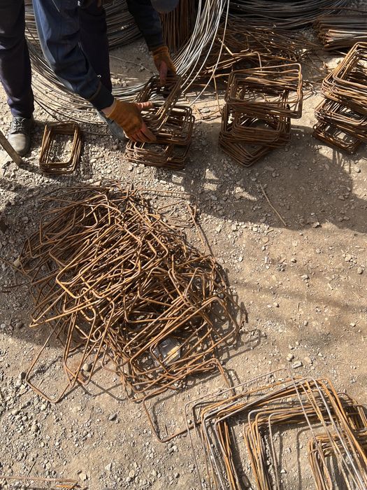 Armaturali Karkaz uchun tayyor buklangan simlar