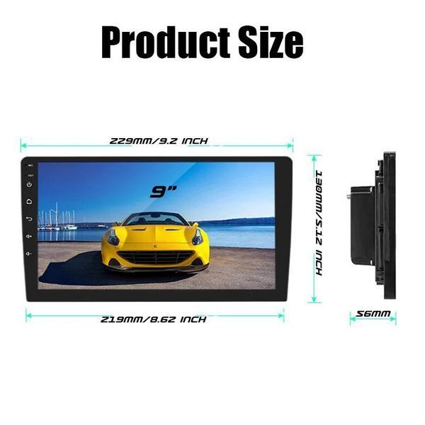 Мултимедия 3536-3 НОВ Android 11,GPS стерео 2Din 7 2.5D TFT сензорен е