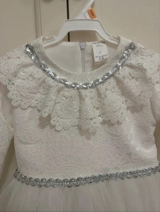 Rochie fetite fulg de nea TinTin 98