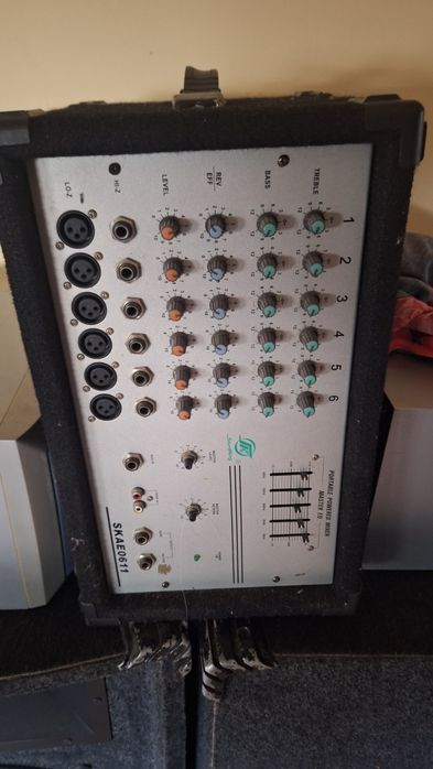Boxe Profesionale Cu Mixer si Microfon