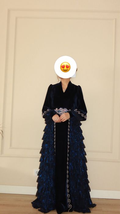 Платье в казахском стиле