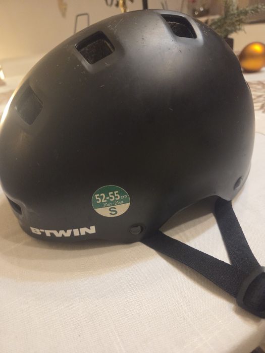 Cască ciclism B-Twin 500, masura S Negru Copii