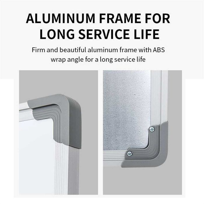 Доска белая, магнитная 120*240см, Deli