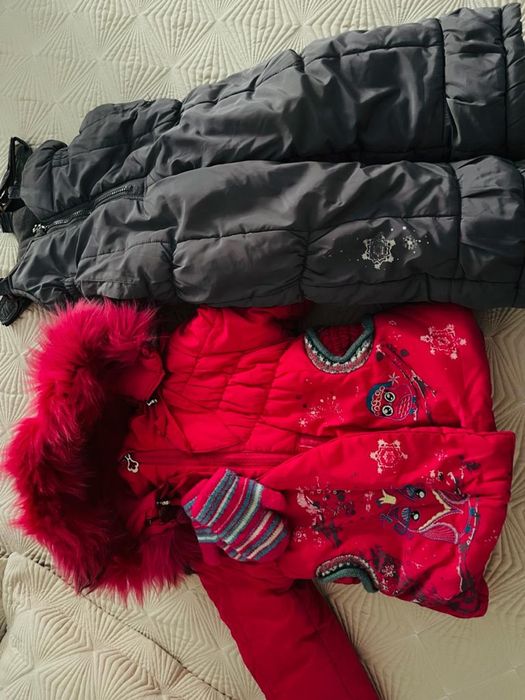 детский зимний комбинезон