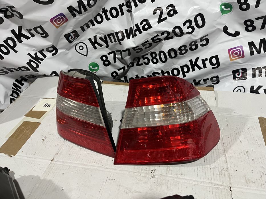 Задние фонари бмв е46