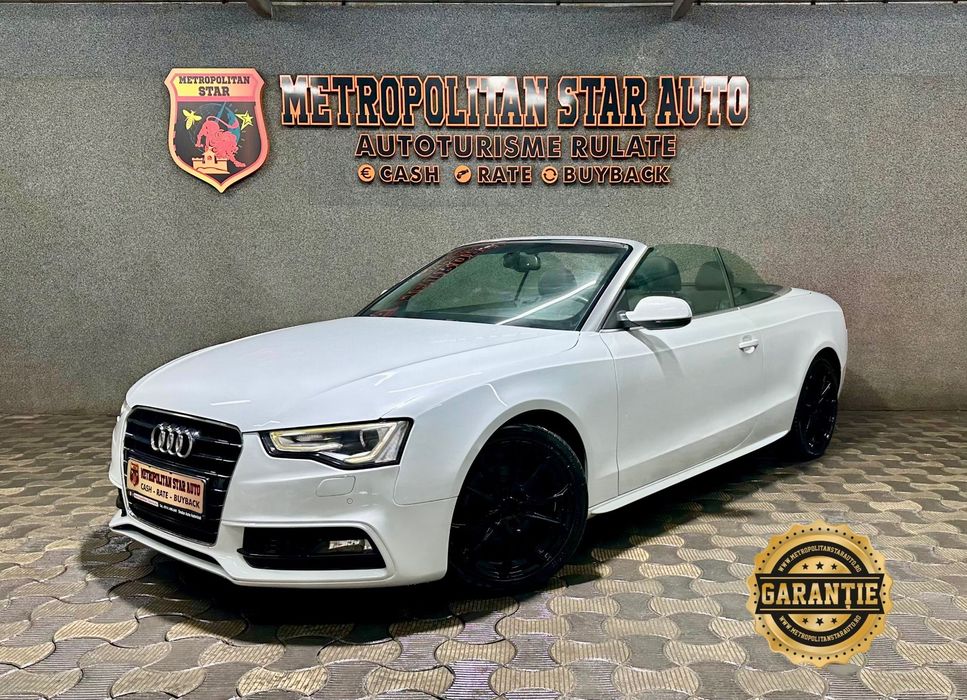Audi A5 Cabrio Audi A5 2016 Cabrio E6 Sline