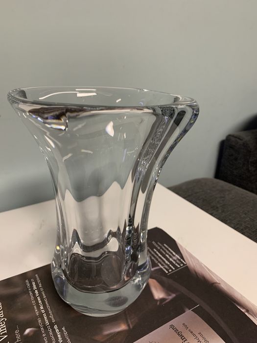 Кристална ваза от Art Vannes, Франция 1970 г