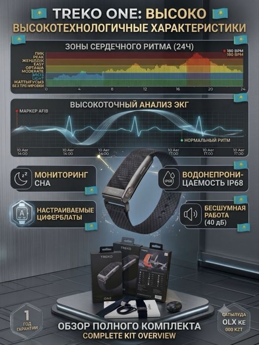 Фитнес браслет treko one