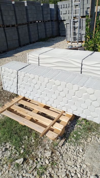 Placi de gard beton