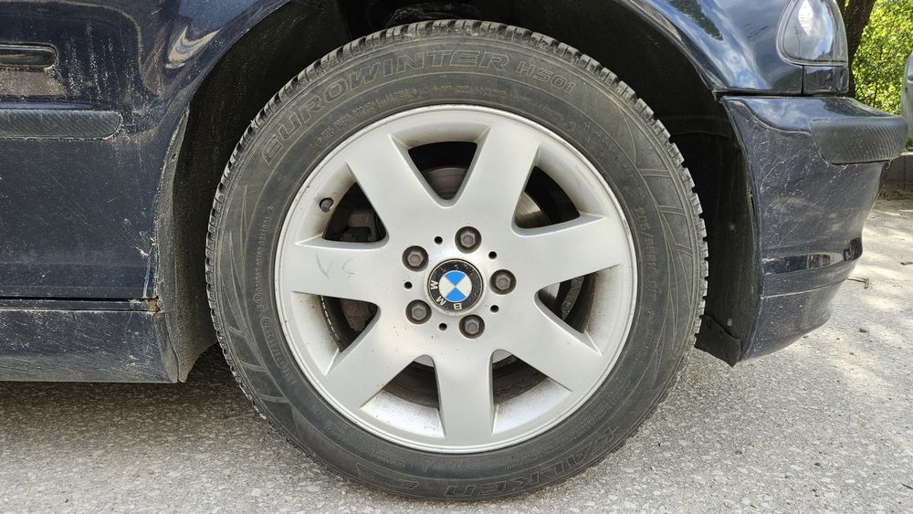 Джанти с зимни гуми за BMW 16 цола