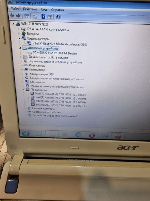 Продам нетбук acer