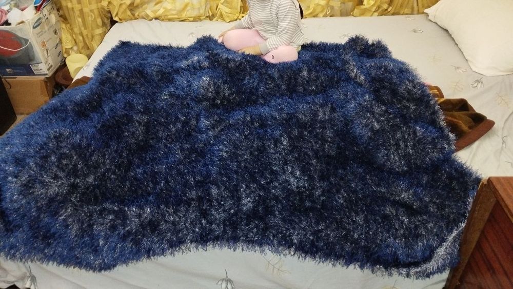 Детские вязанные  пледы для коляски и кроватки