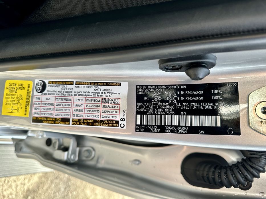 Toyota 4Runner, Limited 2022г