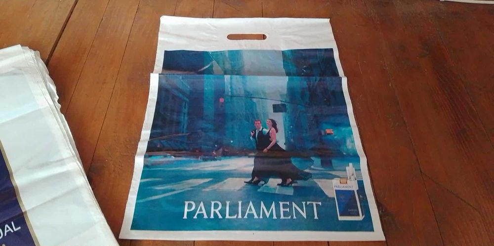 Стари торбички ParliAment SONY JACOBS CAMEL NESCAFE Jack Daniels