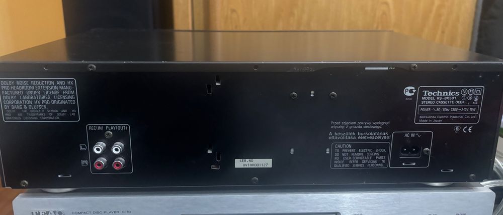 Deck Technics RS-BX 501 si RS-BX 601