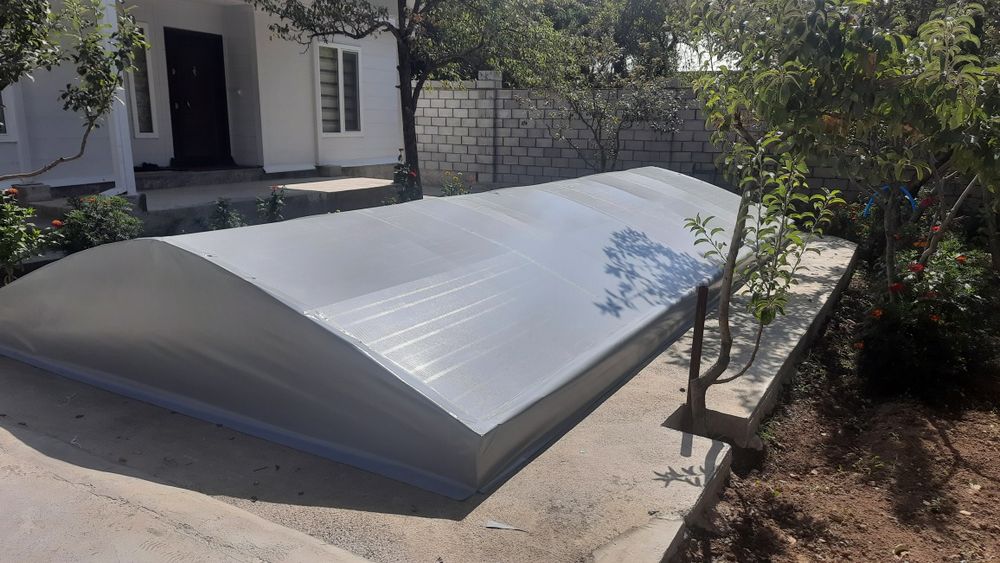 Банер ва баннер тент басен установка