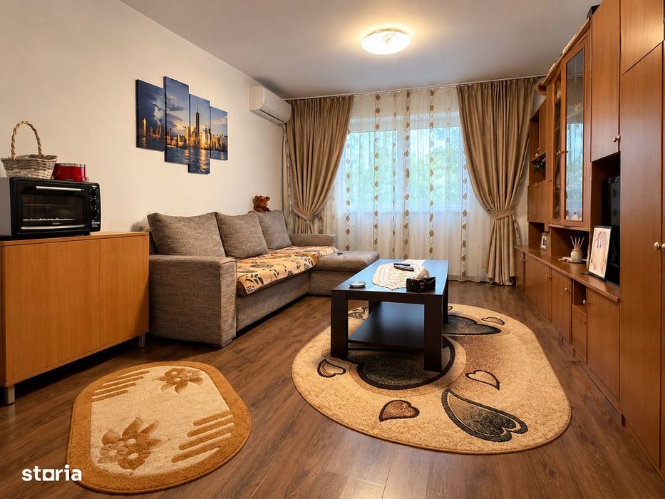 Apartament cu o camera, 22 mp utili, etaj 2, mobilat- Telegrafului