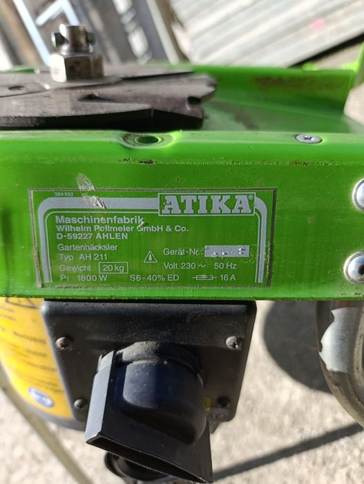 Tocător crengi ATIKA GH 1800