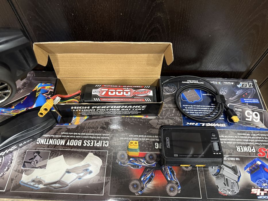 Traxxas WideMaxx v2 4s 1/10 RC количка