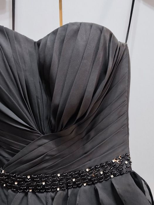 Бална/официална/абитуриентска рокля с мъниста и воали