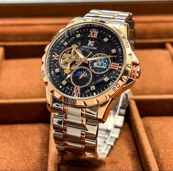 Avtomatik mexanik soat  ichidagi barcha narsalar ishlaydi