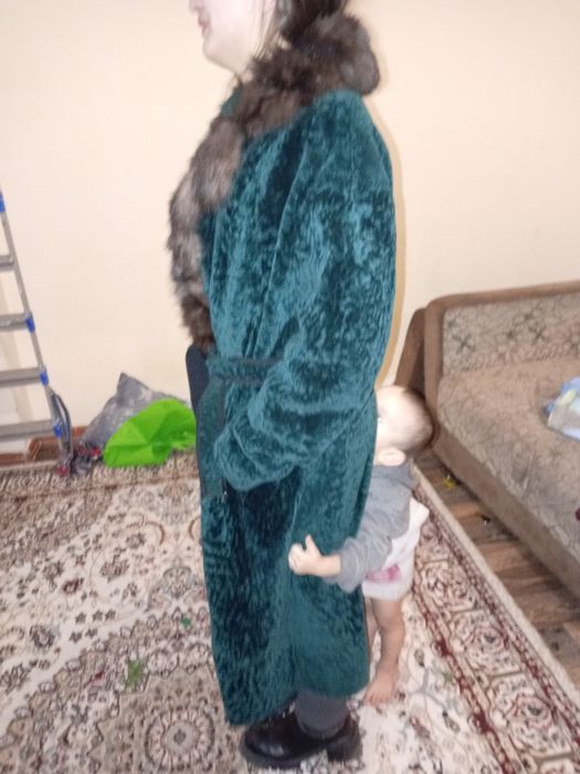 Шуба, собол, астраган воротник