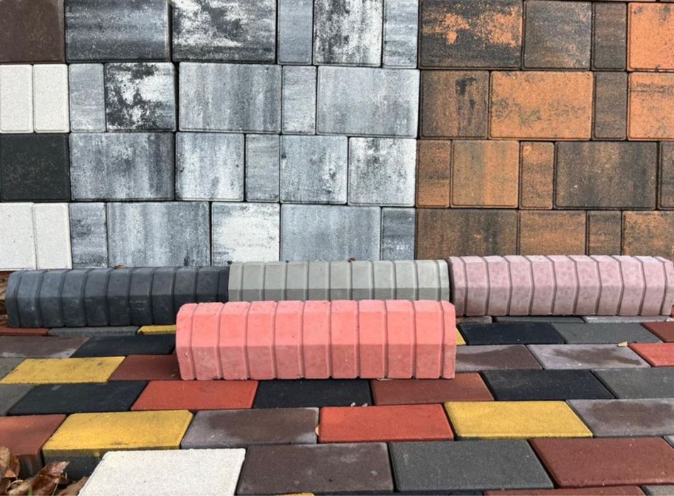 Поребрик, бордюры