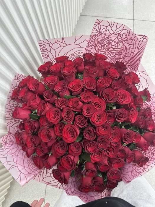 Продаю букет из 91 роз.