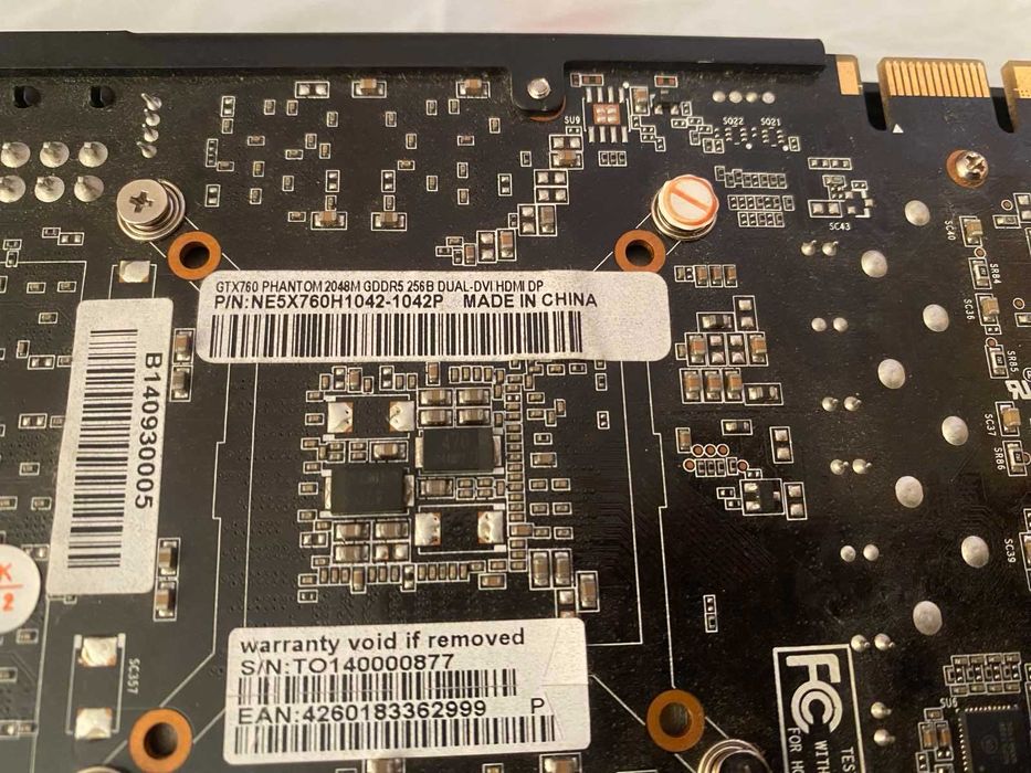 Видеокарта - GTX 760 Phantom